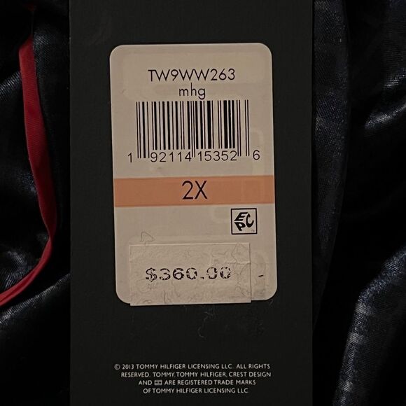 Tommy Hilfiger Plus Size Faux-Fur Hooded Medium Heather Grey Wool Coat 2X NWT - Picture 9 of 9